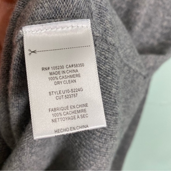 Equipment‎ Gia Cashmere Cardigan Pink Gray Academia Scholar Sz M - Picture 3 of 7